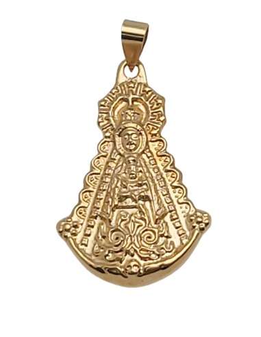 Medalla Virgen del Rocio 20X13 mm  1.40grs.