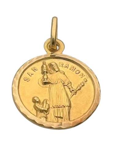 Medalla San Ramón 17mm 2.20grms
