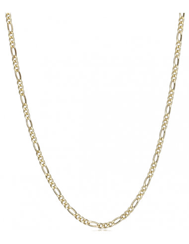 Cadena Caballero eslabón 3x1 - Oro Amarillo 18k