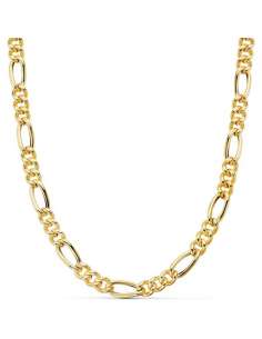 Cadena Caballero eslabón 3x1 Oro - Oro Amarillo 18k