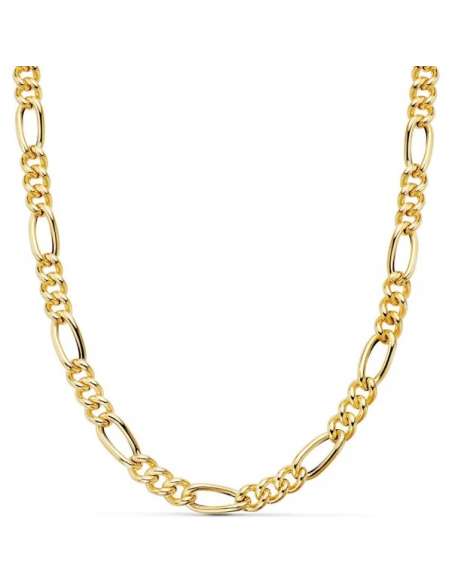 Cadena Caballero eslabón 3x1 Oro - Oro Amarillo 18k