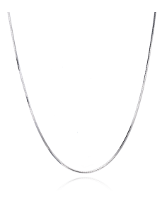 Cadena Cola ratón Oro Blanco - Oro Blanco 18K