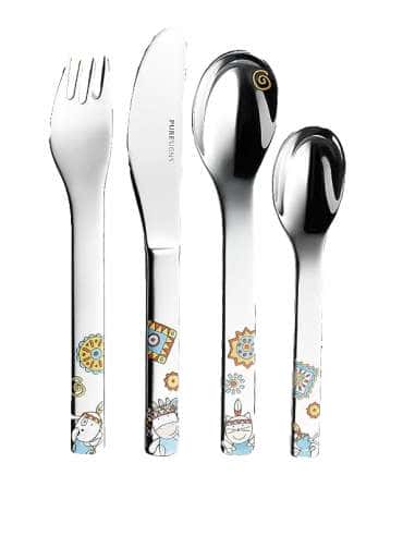 Vajilla Infantil Indio One Moema 7 Piezas (Grabado incluido) - Puresings LU6084