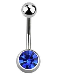 Piercing para ombligo Belly Banana - Acero quirúrgico (10mm)