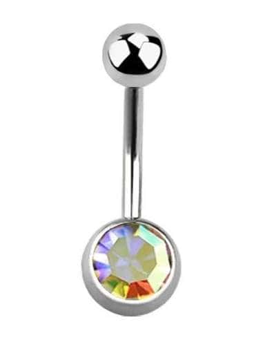 Piercing para ombligo Belly Banana - Acero quirúrgico (10mm)