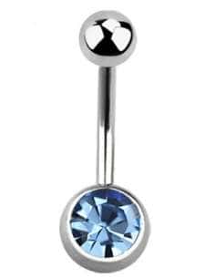 Piercing para ombligo Belly Banana - Acero quirúrgico (10mm)