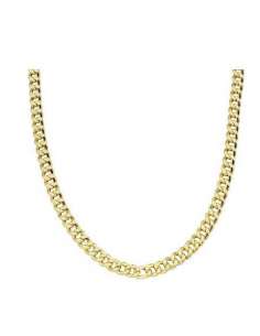 Cadena Caballero Barbada - Oro Amarillo 18k