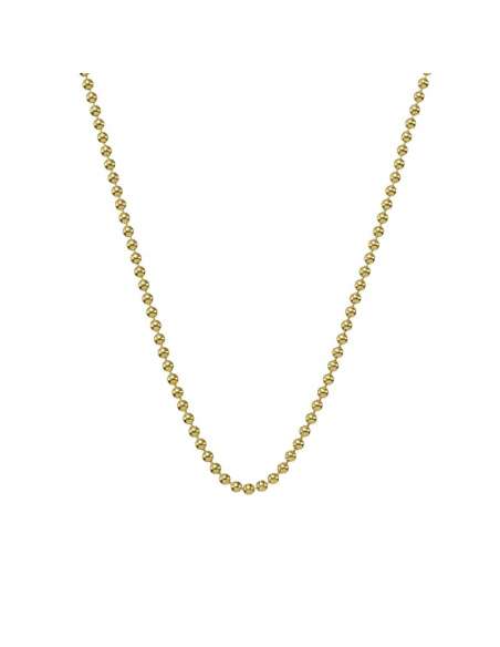 Cadena Bolitas de Oro Amarillo  - Oro Amarillo 18K