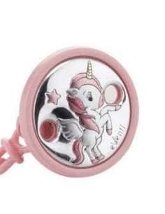 Pinza Infantil Chupete Unicornio Rosa - Eventi EV3243/01