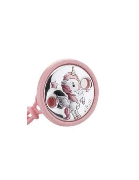 Pinza Infantil Chupete Unicornio Rosa - Eventi EV3243/01
