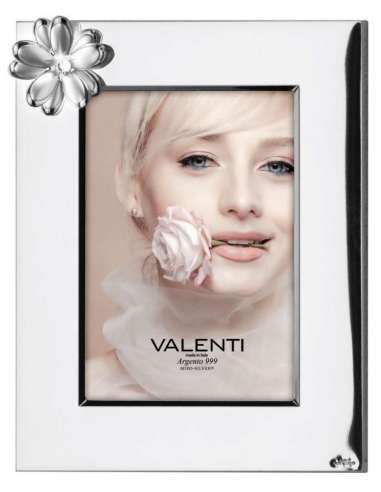 Marco de Fotos Brillo  Flor de la Firma Valenti 18x24 cm