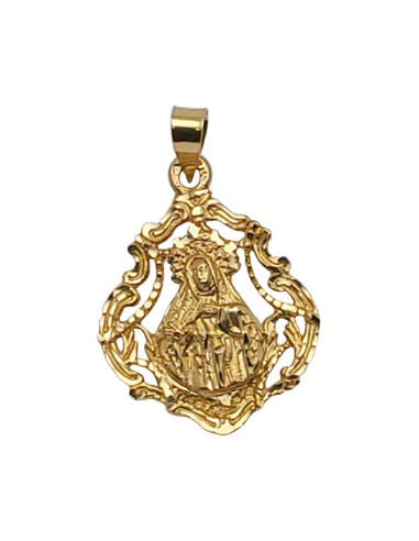 Medalla Medalla Santa Teresa  3.80grms 26X 21 mm