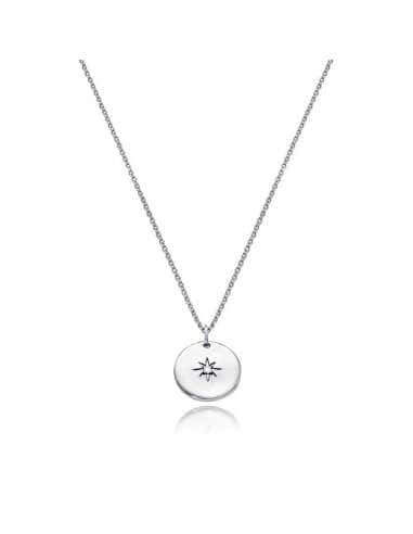 Collar para mujer " Mi Mamá, Mi Estrella" en Plata de Ley con Rodio - Viceroy 85005C000-30