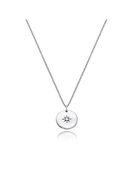 Collar para mujer " Mi Mamá, Mi Estrella" en Plata de Ley con Rodio - Viceroy 85005C000-30