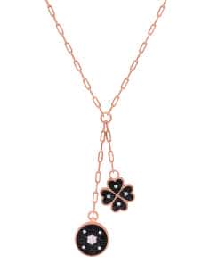 Collar para Mujer de Plata trébol y círculo - Marea D02807/AW