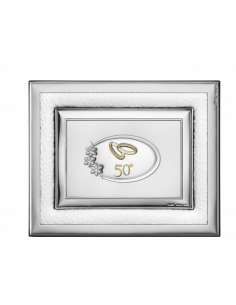 Marco Fotos o Placa Conmemorativa  50º Aniversario Flores - Eventi EV9056/13C (Personalizable)