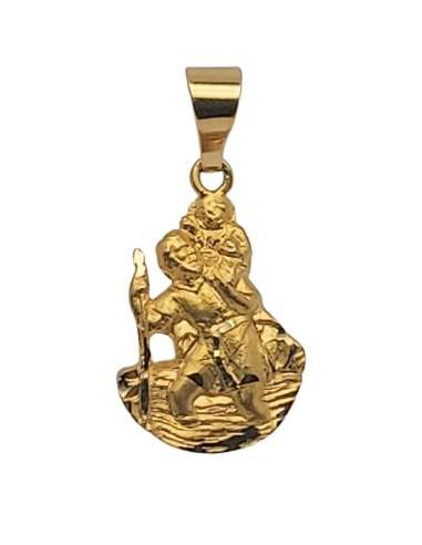 Medalla San Cristóbal 20x15 mm 2.00 grs.
