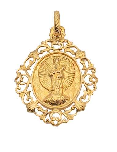 Medalla Virgen del Loreto 37x32mm