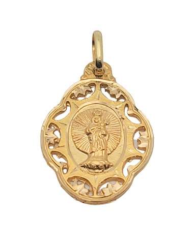 Medalla Virgen de Loreto 24x18 mm