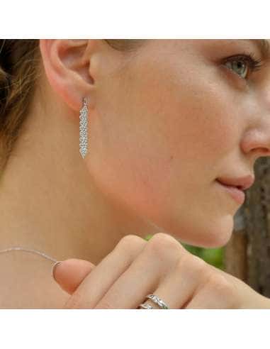 Pendientes para Mujer Espiga Larga Wedding  - Salvatore 136A0652