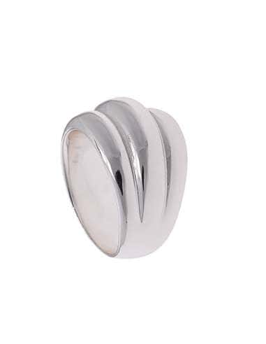 Anillo para Mujer formando relieves de plata de ley - Salvatore 259S0013/16