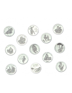 Arras de Boda Bíblicas en Plata de ley - Global Argenti LU8006