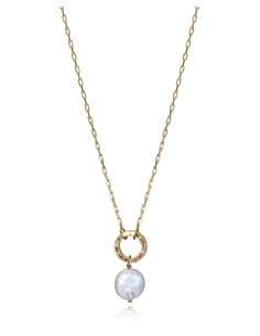 Collar para Mujer de Plata Pella con circulo con circonita multicolor- Viceroy 13180C100-99