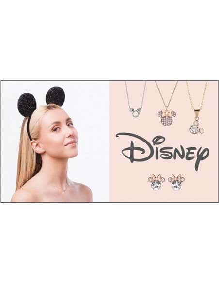 Anillo Disney Minnie Mouse con Cristales y Lazo en Oro Rosa - Disney RS00002TRWL-4.CS