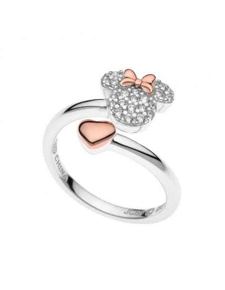 Anillo para Niña Minnie Plata de Ley con Corazón y Circonitas - Disney RS00003TZWL-4.CS