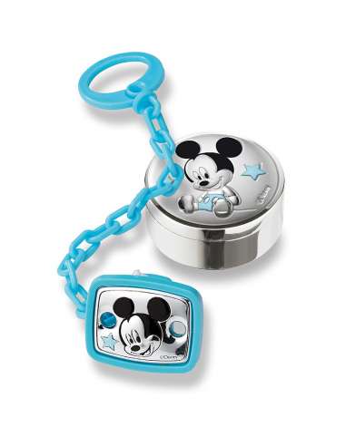 Set Pinza infantil  chupete y Caja para dientes Disney Mickey