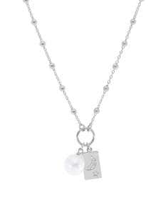 Collar para Mujer Plata de ley carta astral con circonitas - Marea D03107/AM