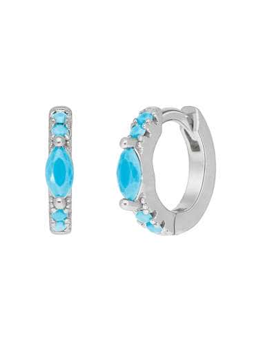 Pendientes para Mujer Turquesas Navet y redondas - Marea D02701/AA
