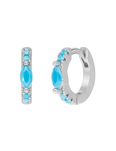 Pendientes para Mujer Turquesas Navet y redondas - Marea D02701/AA