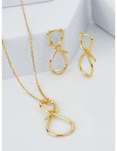 Pendientes para Mujer Infinito nudo - Marea D03201/AL