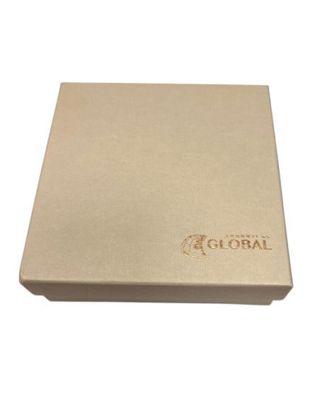 Concha de Bautismo Metal Plateado con Agarradera en Forma de Cruz - LU8133 (Grabado incluido)