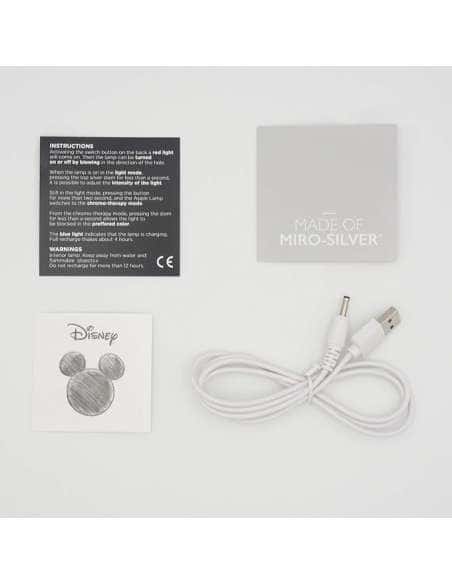 Luz Nocturna Infantil Manzana Mickey Mouse Celeste ,D326 C