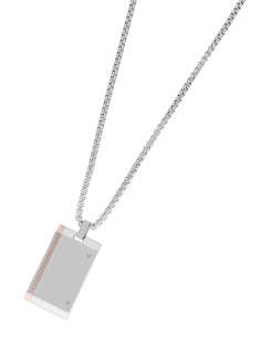 Collar para Hombre de Acero - Marea C00107/58 (Grabado incluido)