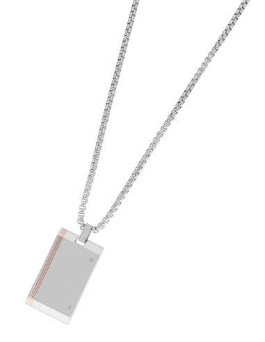 Collar para Hombre de Acero - Marea C00107/58 (Grabado incluido)