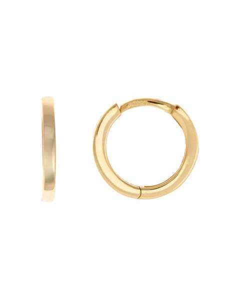Pendientes para Mujer Aro de plata chapada en oro - Salvatore 224A0102