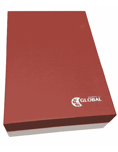 Estuche Copas Conmemorativas 50ª Aniversario decoradas  a mano - Global Argenti GA4200C