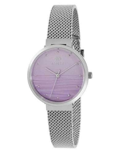 Reloj para Mujer con Correa de Malla y esfera morada - Marea B54163/3