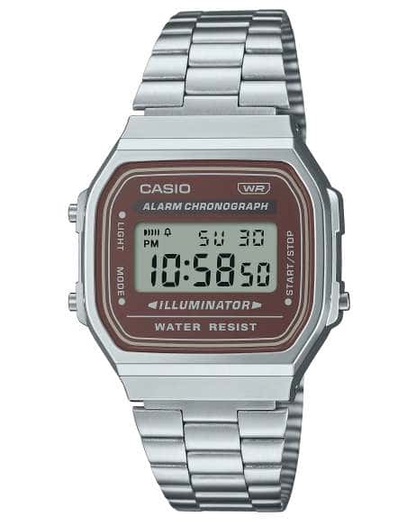 Reloj Unisex Marrón Vintage - Casio A168WA-5AYES