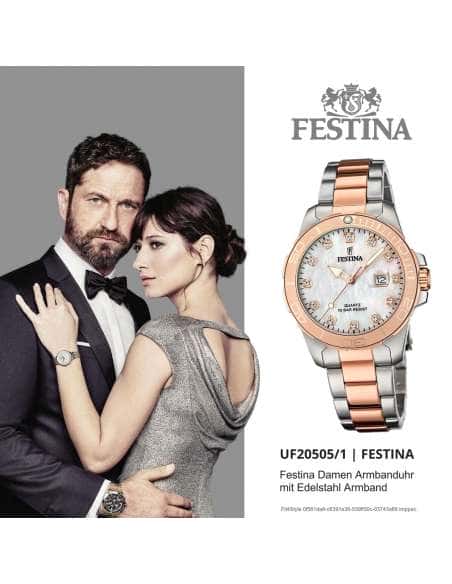 Reloj para Mujer de Acero Bicolor con Circonitas - Festina F20505/1