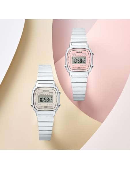 Reloj Unisex colección Vintage Wengué claro - Casio LA670WEA-8AEF