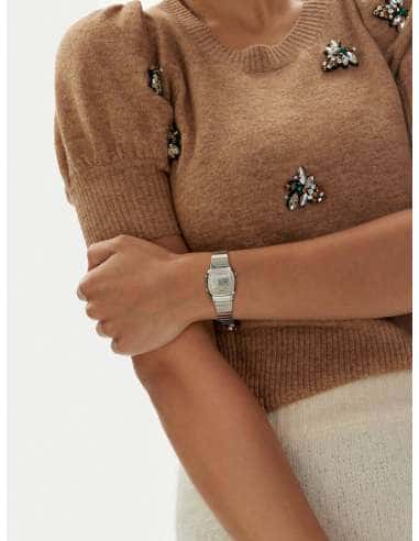 Reloj Unisex colección Vintage Wengué claro - Casio LA670WEA-8AEF