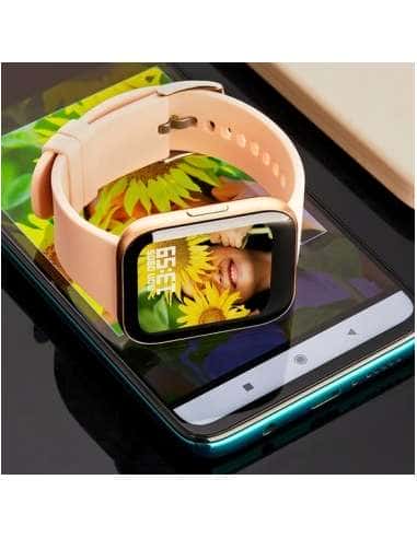 Reloj Unisex Smartwatch Correa Rosa y Pantalla Personalizable - Marea B57013/2