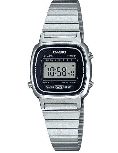 Reloj para Mujer Esfera en Tonos Negros y Azules  - Casio LA670WEA-1EF