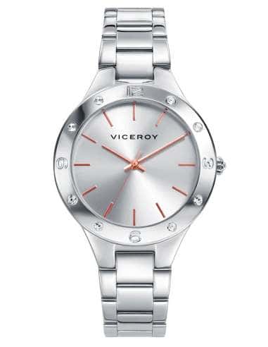 Reloj para Mujer con Circonitas y Detalles en Gold Rosé - Viceroy 401044-87