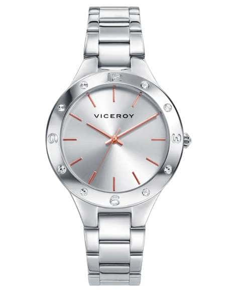 Reloj para Mujer con Circonitas y Detalles en Gold Rosé - Viceroy 401044-87