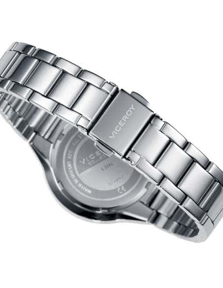 Reloj para Mujer Acero  con Detalles en Números y Circonitas- Viceroy 401044-87